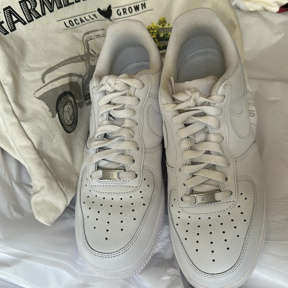 Nike Shoes - Nike Women's Air Force 1 ‘07 white SZ 9